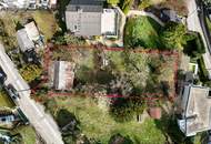 Perfekter Baugrund mit unverbaubarem Wienblick am Heuberg!