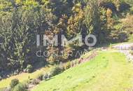 Baugrund 1.177 m² mit Donaublick - Südhang - mit angrenzenden kleinen Grünland 255 m² - St. Nikola