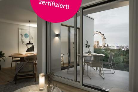 Einzigartiger Ausblick auf den Prater - Leben im "Josephine", Wohnung-kauf, 284.900,€, 1020 Wien 2., Leopoldstadt