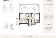 Anleger-Apartment mit Balkon und Pool in Velden