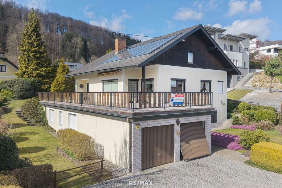 Ein- oder Zweifamilienhaus in Bestlage „Am Huemerhof“ mit traumhaftem Traunseeblick, Haus-kauf, 890.000,€, 4813 Gmunden