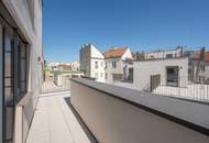 ASG IV-Qualitatives Wohnen in urbaner Lage: fantastischer 2-Zimmer Dachgeschoss-ERSTBEZUG mit BALKON! Provisionsfrei!