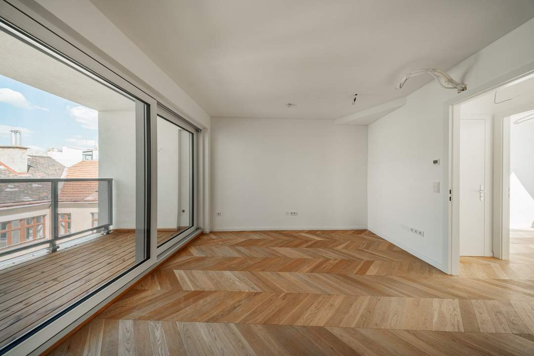 Helle Wohlfühloase mit Balkon