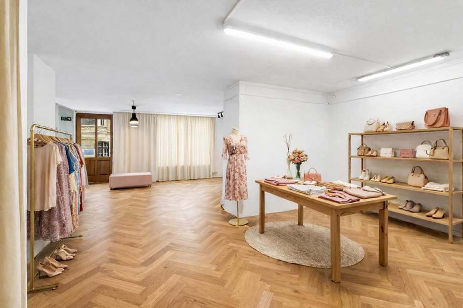 ++ NEU ++ GRANDIOSE GESCHÄFTSFLÄCHE in TOP Lage, Gewerbeobjekt-miete, 3.899,00,€, 1060 Wien 6., Mariahilf