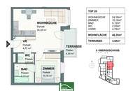 Tolle 2-Zimmer-Wohnung mit Terrasse in St. Pölten - WOHNGLÜCK in bester Lage. - WOHNTRAUM