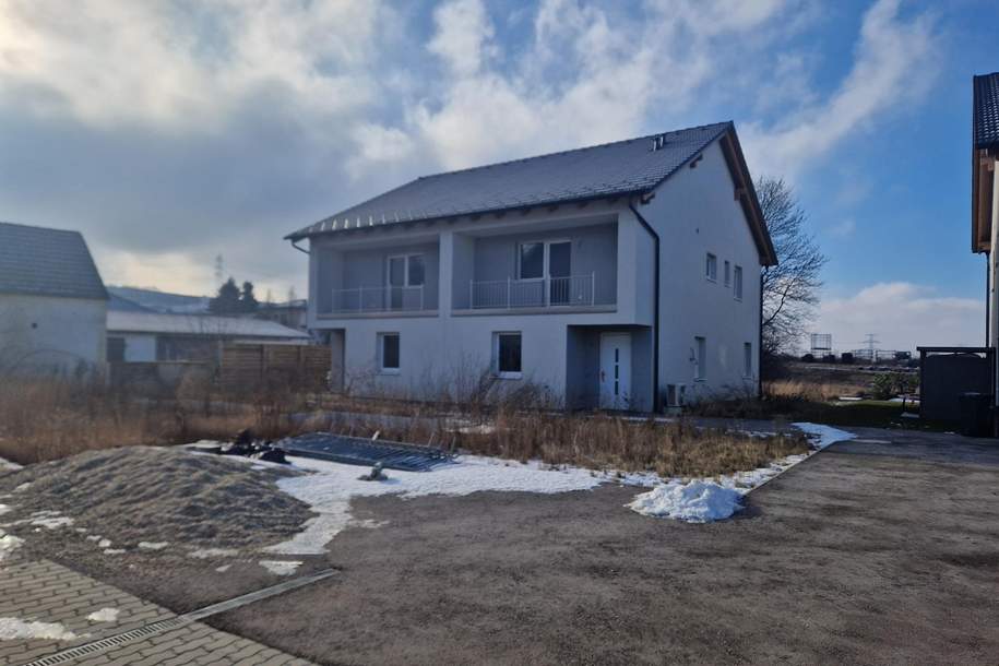 BAUHERREN AUFGEPASST: GELEGENHEIT AUF EINE DOPPELHAUSHÄLFTE MIT GERINGFÜGIGEN FERTIGSTELLUNGSARBEITEN, Haus-kauf, 260.000,€, 2002 Korneuburg