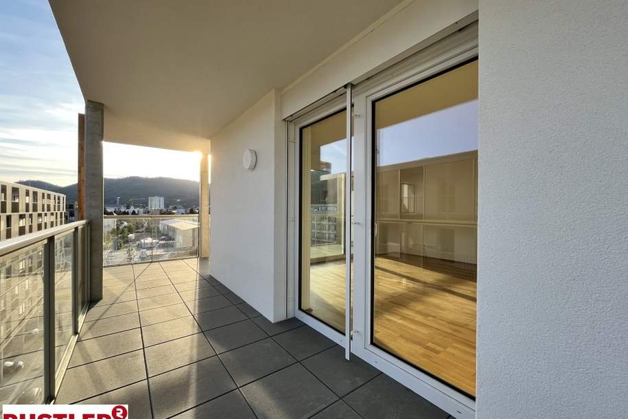 1. MONAT MIETZINSFREI!! - 2-Zimmerwohnung mit großem Balkon - WESTAUSRICHTUNG, Wohnung-miete, 813,10,€, 8020 Graz(Stadt)
