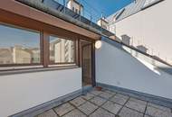 Hofseitige Terrassenwohnung in bester Stadtlage nächst Mariahilfer Straße