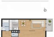 Charmante 1-Zimmer-Wohnung mit Balkon - sehr gute öffentliche Anbindung
