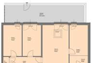 Wohnen im Zentrum von St. Pölten - Erdgeschosswohnung mit 4 Zimmern und Terrasse!