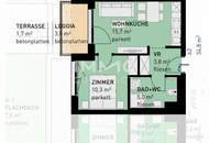 Charmante 2-Zi-Wohnung mit Terrasse &amp; U-Bahn-Nähe in 1220 Wien – Erstbezug!