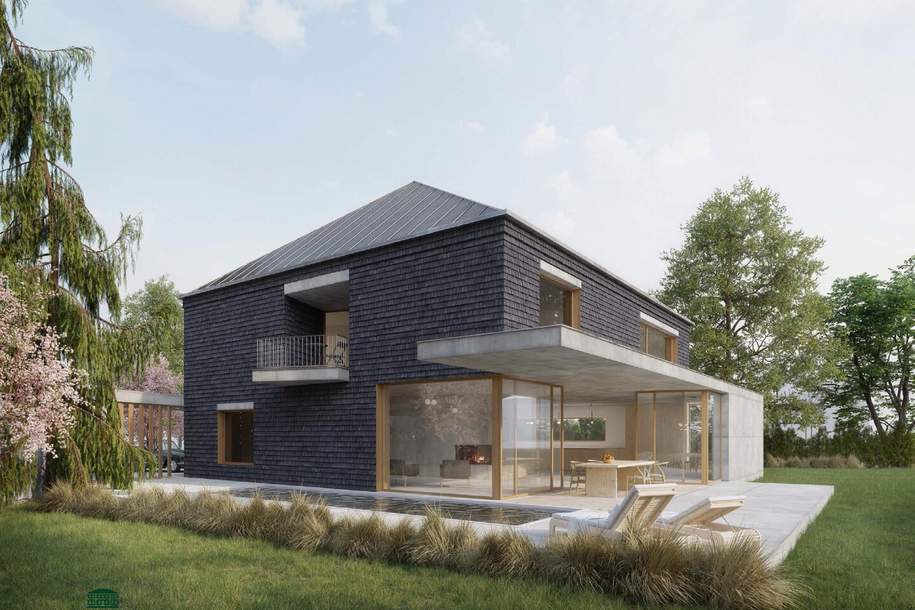 Grundstück mit geplanter Villa in Salzburg Thumegg, Grund und Boden-kauf, 2.100.000,€, 5020 Salzburg(Stadt)