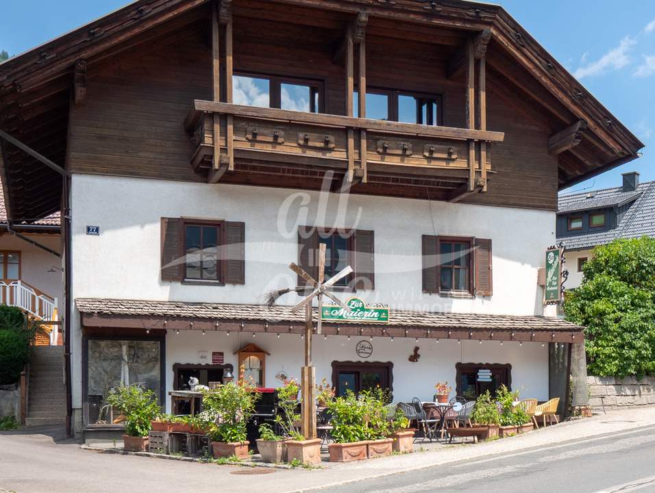 Gastronomiebetrieb im Herzen von Bad Kleinkirchheim – Restaurant mit Café! - zu verpachten -