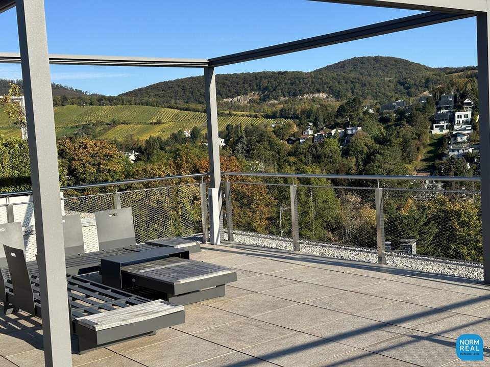 Luxus-Penthouse-Terrassenwohnung mit Fernblick
