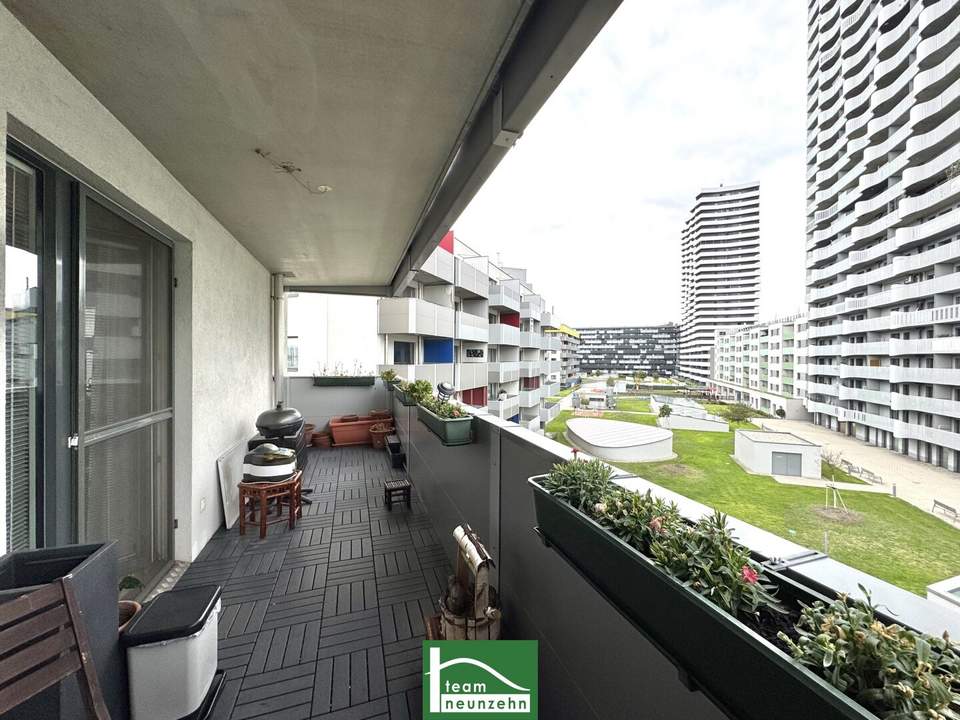 Eigentumswohnung im City Gate - U1 Aderklaaer Straße vor der Haustüre - großzügiger Balkon