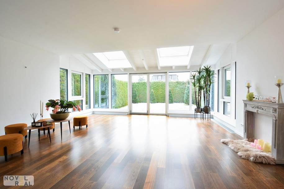 Geräumiges Einfamilienhaus mit Garten in Nussdorf und Blick in die Weingärten - 5 SZ und 4 Bäder, Haus-miete, 5.800,00,€, 1190 Wien 19., Döbling