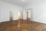 NÄHE 1. BEZIRK, DONAUKANAL UND AUGARTEN | Stilaltbauwohnung mit Potenzial | ca. 3,60 m Raumhöhe | Teils Hoflage | Rembrandtstraße