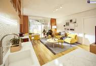 Kleine Wohnung - Große Wirkung! WOW - Gartenwohnung mit großer Terrasse und Garten! 2 Zimmer + Hochwertige Ausstattung + Ideale Infrastruktur + Garage + Ein neues Lebebsgefühl!