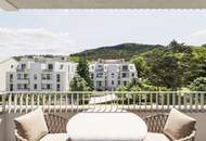 Abkühlen im hauseigenen Pool .... Ihre Traumwohnung mit Terrasse oder Garten und Fernblick Nähe Maurer Wald PROVISIONSFREI !!