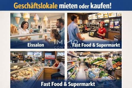 Verfügbare Gewerbe I Retail I Fitness I Gastro I Veranstaltungs- und Büroflächen sowie,Lagerflächen,in optimale Lagen Wiens, Gewerbeobjekt-miete, 1190 Wien 19., Döbling
