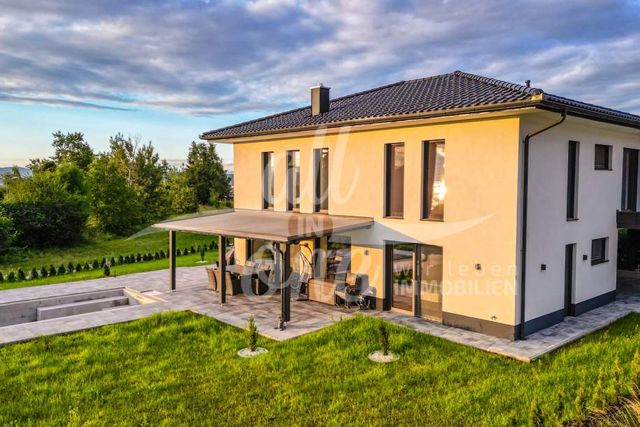 Stadtblick Traumhaus in Klagenfurt/Viktring: Smart Home auf 918 m2 mit High-End-Ausstattung, Haus-kauf, 789.000,€, 9020 Klagenfurt(Stadt)