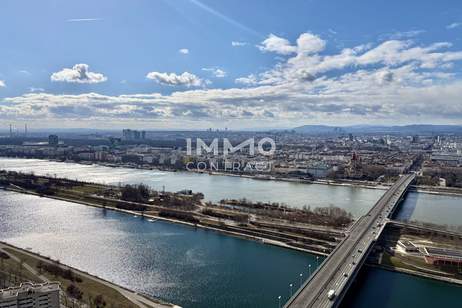 Stephansdom Blick - 35. Etage: DC2 Tower: SKY RESIDENCES, Wohnung-miete, 1.100,00,€, 1220 Wien 22., Donaustadt