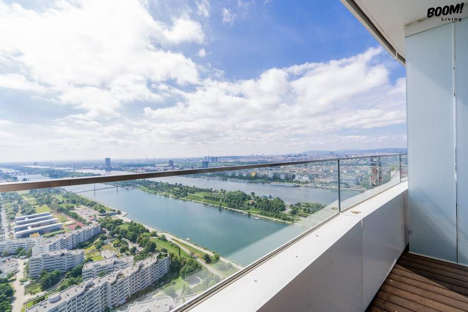 Danubeflats – Österreichs höchstes Wohnhochhaus mit atemberaubendem Ausblick, exklusivem Spa und urbanem Luxus direkt an der Neuen Donau, Wohnung-kauf, 1.050.000,€, 1220 Wien 22., Donaustadt