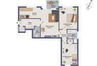 Top renoviert & sofort bezugsbereit: stylische 3-Zimmer Wohnung in Gratwein!