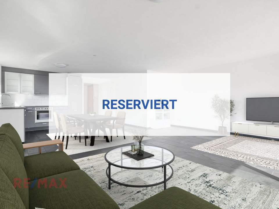 Ideal gelegene Wohnung mit sonniger Terrasse – auch als 4-Zimmer-Wohnung gestaltbar.