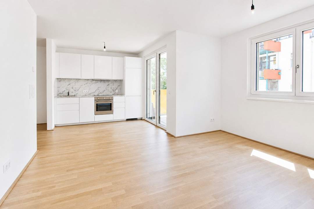 Erstbezug – moderne in ruhiger Innenhoflage Nähe Donauinsel und Augarten