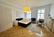 OPERNRING, STAATSOPER, klimatisierte 106 m2 Altbau, 3 Zimmer, Möblierung möglich, Extraküche, 2 Bäder, 4. Liftstock