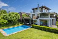 Traumhafte Villa mit Pool, Garten &amp; Weitblick in Brunn am Gebirge