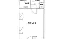 Wohnen im Zentrum, in perfekter Lage - 2-Zimmerwohnung im Dachgeschoss!