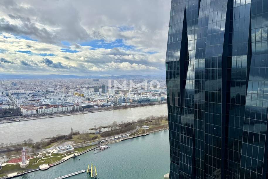 Kahlenberg Panorama im 50. Stock: Erstbezug im DC2, Wohnung-miete, 1.450,00,€, 1220 Wien 22., Donaustadt