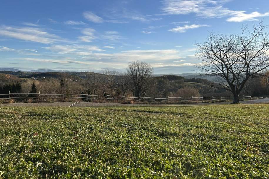 Ein Ort zum Ankommen – Grundstück mit unvergleichlicher Aussicht! Idyllisch &amp; unvergleichlich! VEREINBAREN SIE JETZT IHREN BESICHTIGUNGSTERMIN, Grund und Boden-kauf, 948.000,€, 8044 Graz-Umgebung