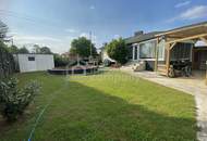Moderner Bungalow in Strasshof: Pool, 151m², Garten, 2 Garagen, Top Ausstattung!