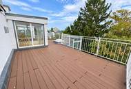 **4-Zimmer Dachgeschoss mit XXl Dachterrasse in nur 10min auf die Donauinsel**