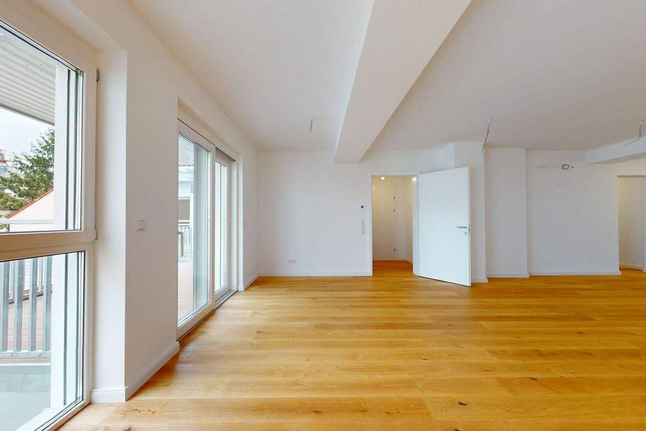 Am Kutschkermarkt | Wunderschöne 4-Zimmer-Altbauwohnung mit 17m² Terrasse, Wohnung-kauf, 992.000,€, 1180 Wien 18., Währing