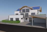 Neubau 3 Zimmer Wohnung mit XXL Terrasse, Garten & Carport
