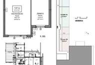 Sonnendeck-Terrasse im Innenhof, schön aufgeteilte 2-Zimmer Neubauwohnung