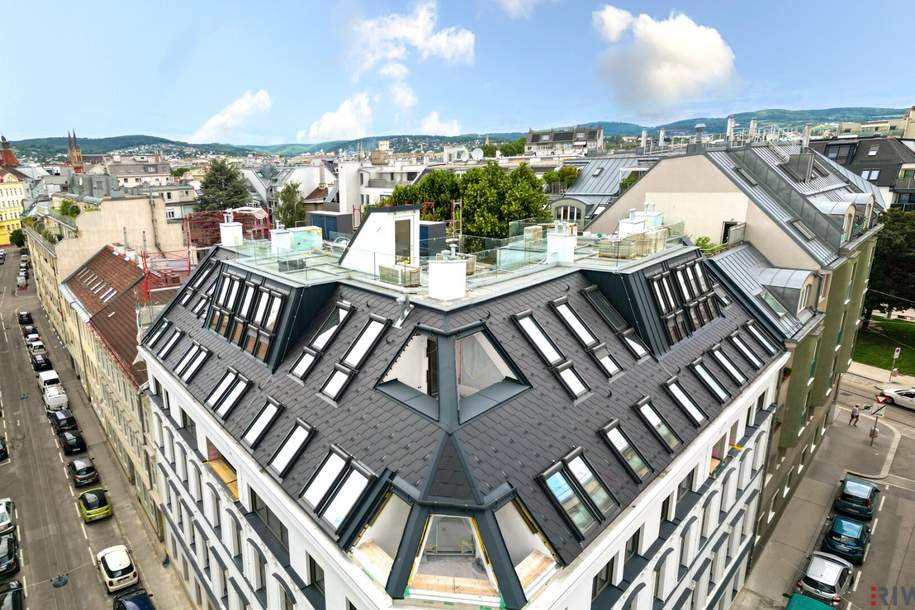 NEUBAU DACHGESCHOSSWOHNUNG II ERSTBEZUG II 3 ZIMMER II NÄHE OTTAKRINGER BRAUEREI II PROJEKT ABELEGASSE 20, Wohnung-kauf, 469.000,€, 1160 Wien 16., Ottakring