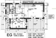 Großzügiges, sonniges Einfamilienhaus mit 80m² Dachterrasse