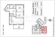 Neuwertige 3 Zimmer Wohnung mit Balkon in zentraler Lage - Harter Straße 86 - Top 08