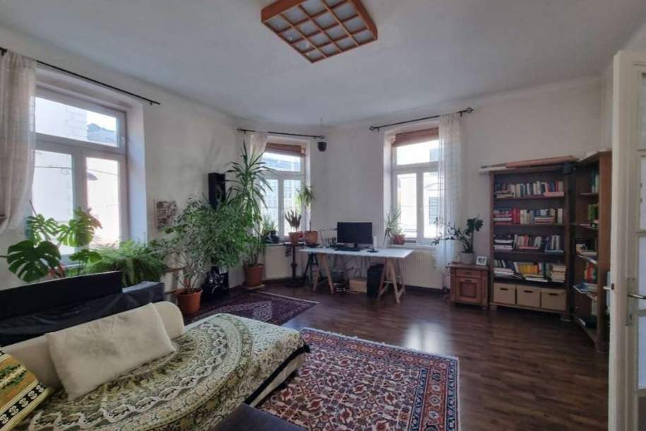 " 3-Zimmer-Altbauwohnung mit moderner Wohnküche &amp; Schwedenofen nahe Yppenplatz!", Wohnung-kauf, 298.000,€, 1170 Wien 17., Hernals