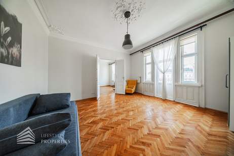 Schöne 2-Zimmer Wohnung mit Balkon, Nähe Westbahnhof, Wohnung-kauf, 461.000,€, 1060 Wien 6., Mariahilf