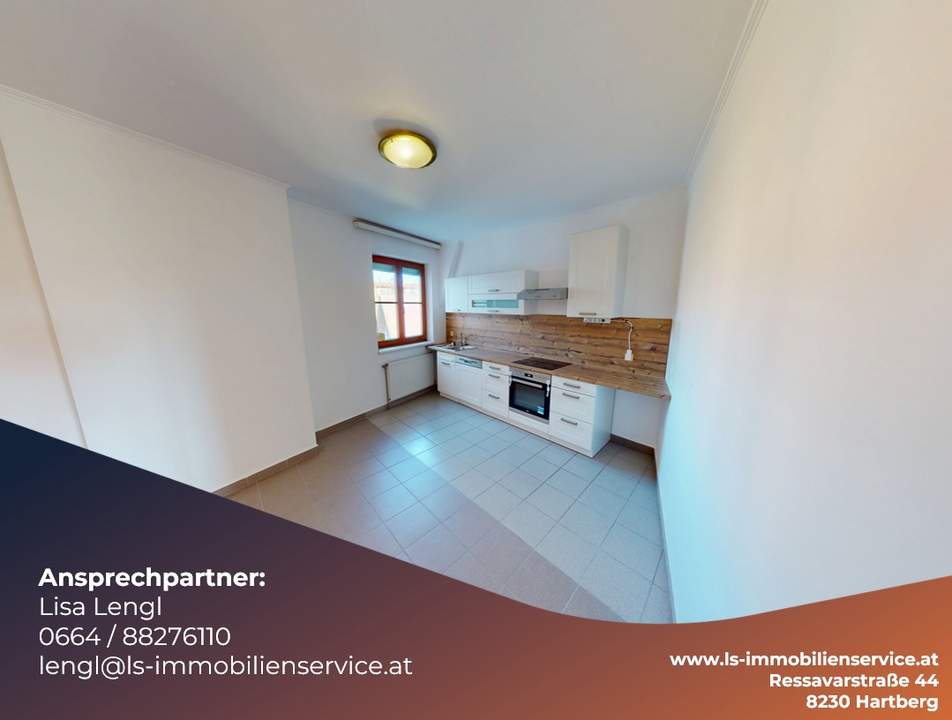 Modernisierte 2-Zimmer-Wohnung mit Tiefgaragenplatz in Bad Tatzmannsdorf