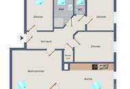 Helle 4-Zimmer-Wohnung mit Ausbaupotenzial