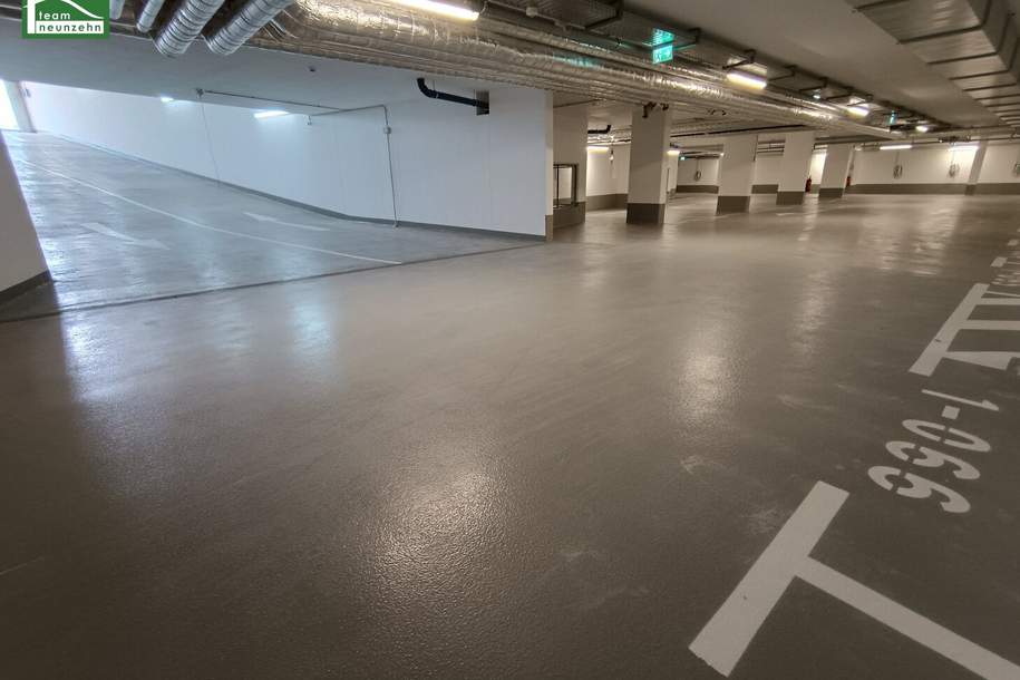AKTION MIETZINSFREISTELLUNG! Perfekt geschützt - PKW Tiefgaragenstellplatz im Steingötterhof - Dr. Wilhelm Steingötter Straße 25 - JETZT ANFRAGEN, Kleinobjekte-miete, 69,86,€, 3100 Sankt Pölten(Stadt)