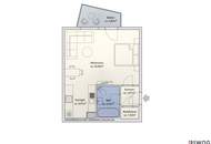 Neubauwohnung mit Süd-Balkon in ruhigen Innenhof und Garage | Einbauküche | U-Bahn- und Donauinselnähe