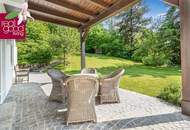 Zeitlose Eleganz im Wienerwald – Historische Villa mit Nebengebäuden auf Traumgrundstück mit Outdoorpool und Waldsauna